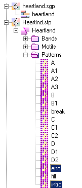 Sequence Editor in DirectMusic Producer